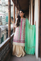 Zara Shahjahan Unstitched 3 Piece Eid Luxury Lawn Collection'2022-D22-Ziya-A