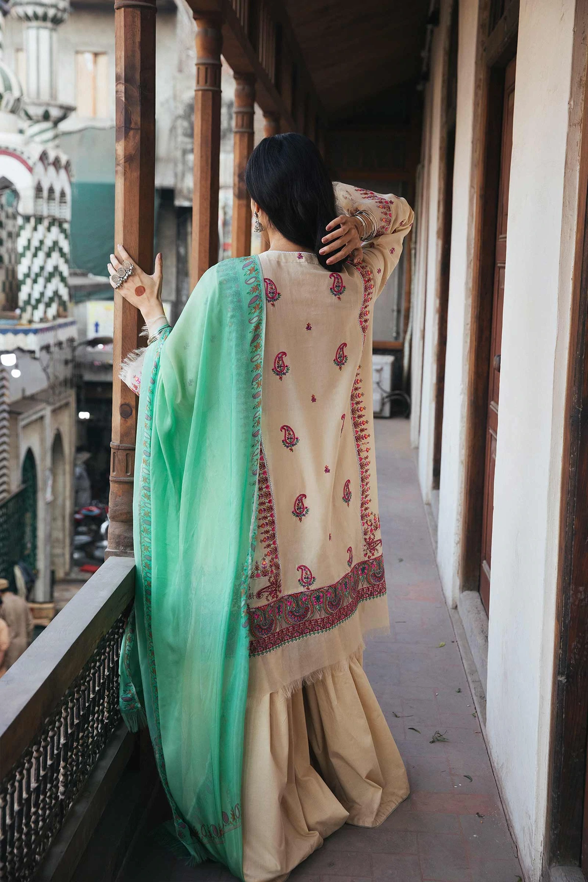Zara Shahjahan Unstitched 3 Piece Eid Luxury Lawn Collection'2022-D22-Ziya-A