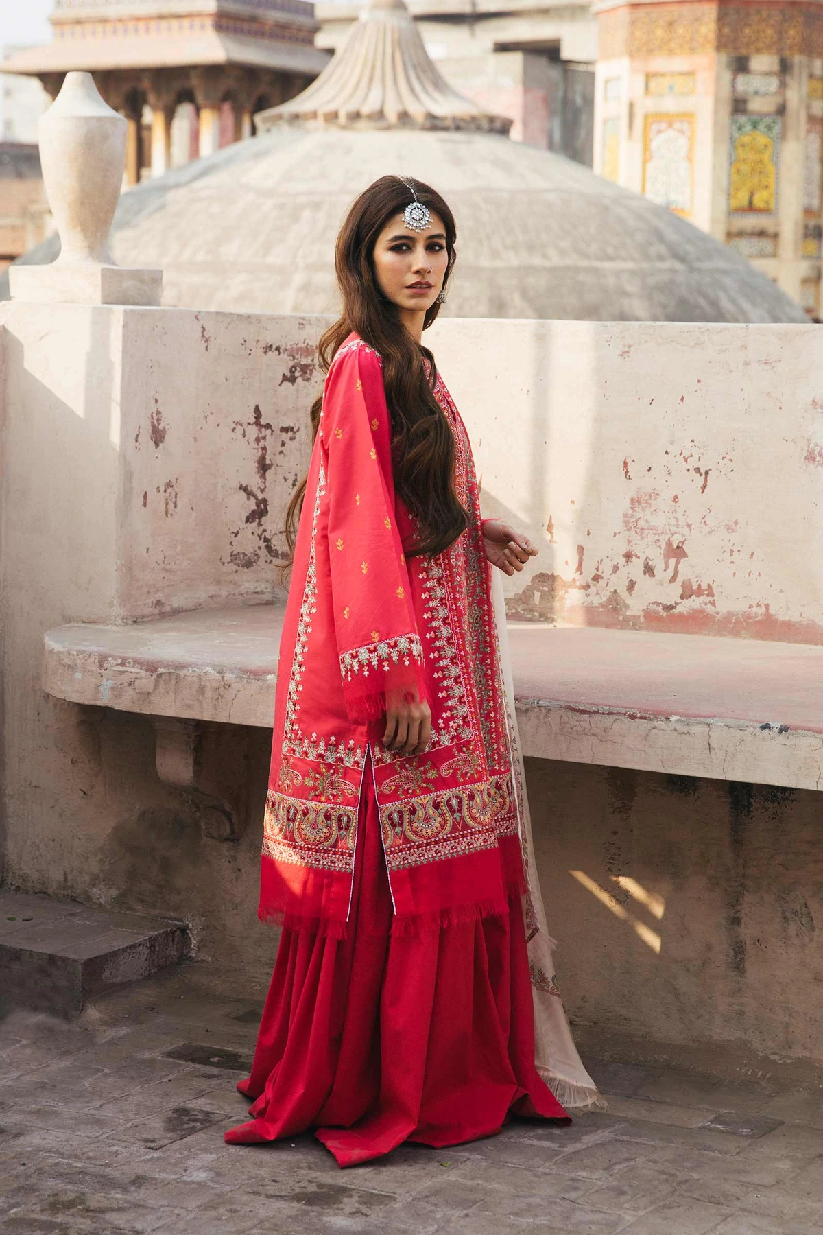 Zara Shahjahan Unstitched 3 Piece Eid Luxury Lawn Collection'2022-D22-Ziya-B