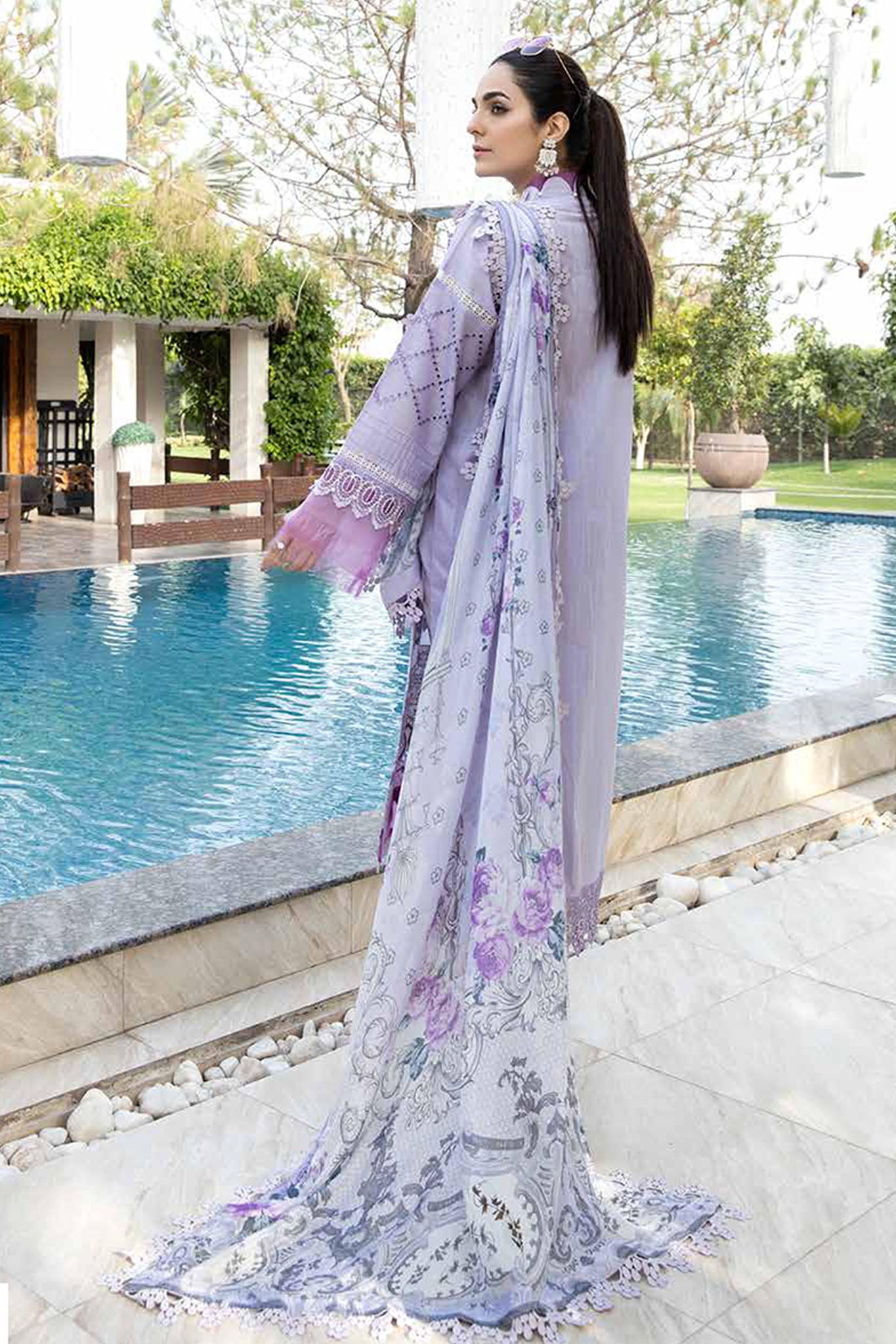 Zareen by Marjjan Unstitched 3 Piece Luxury Lawn Collection'2022-ZL-03