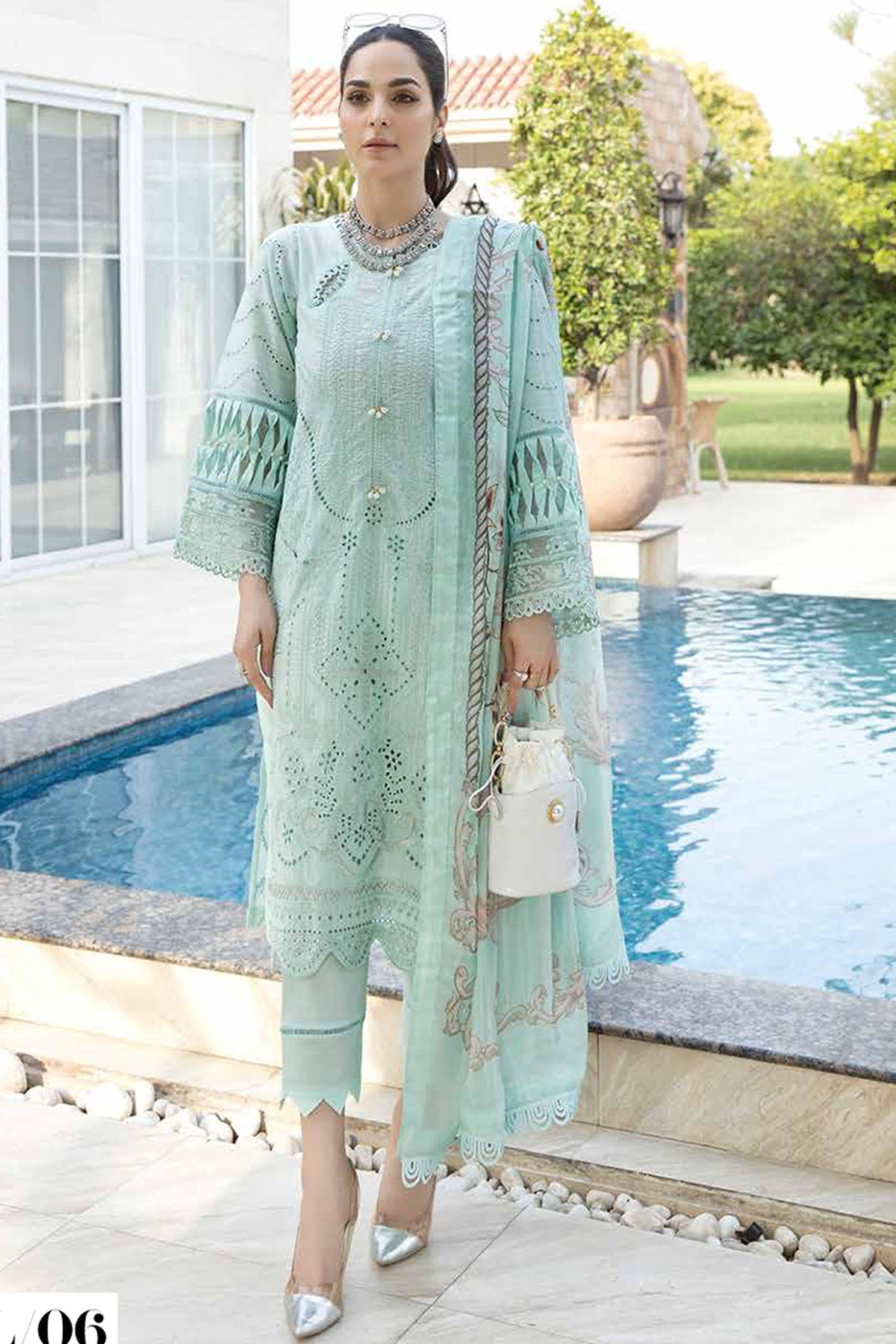 Zareen by Marjjan Unstitched 3 Piece Luxury Lawn Collection'2022-ZL-06