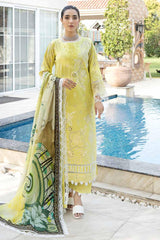 Zareen by Marjjan Unstitched 3 Piece Luxury Lawn Collection'2022-ZL-08