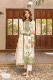 Zaha City by The Sea Unstitched Lawn Collection'2021-ZL21-15-B-Rowshan