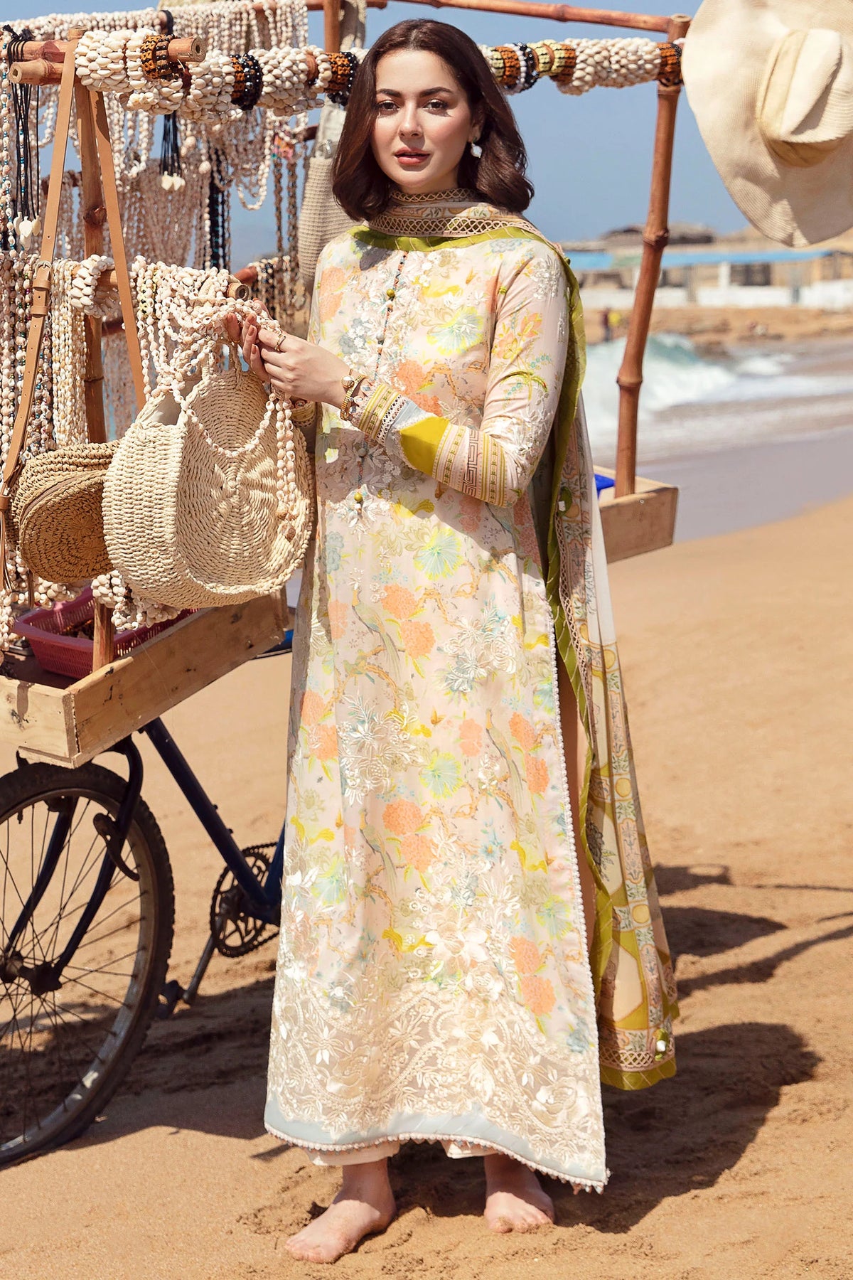 Zaha Unstitched 3 Piece Spring Summer Lawn Collection'2023-ZL23-06-B