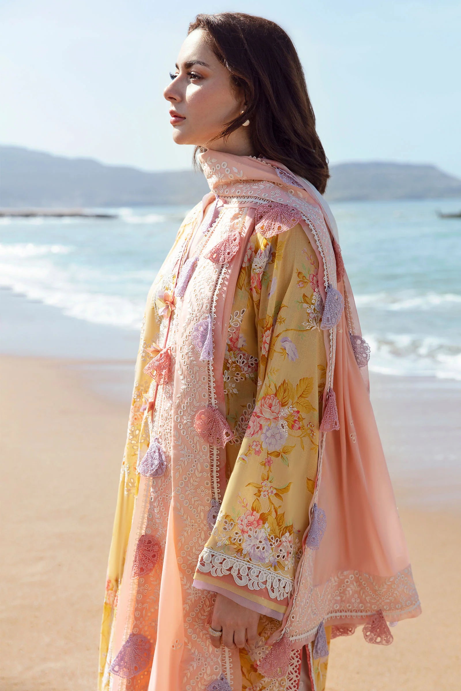 Zaha Unstitched 3 Piece Spring Summer Lawn Collection'2023-ZL23-09-A