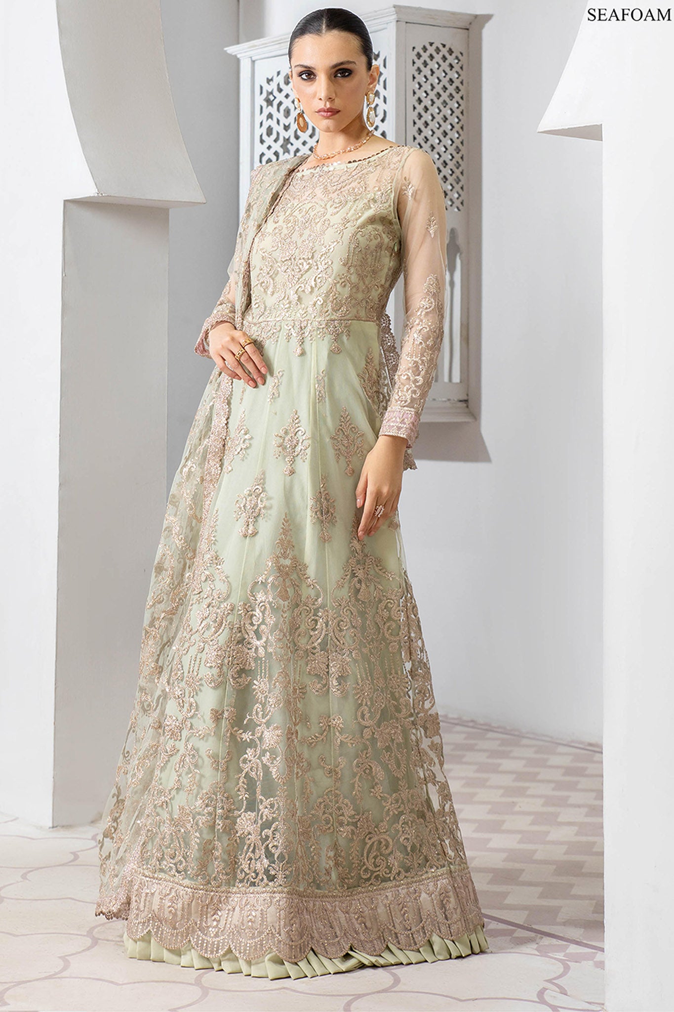 Preesia by Zarif Unstitched 3 Piece Luxury Formal Wear Collection'2022-ZP-03