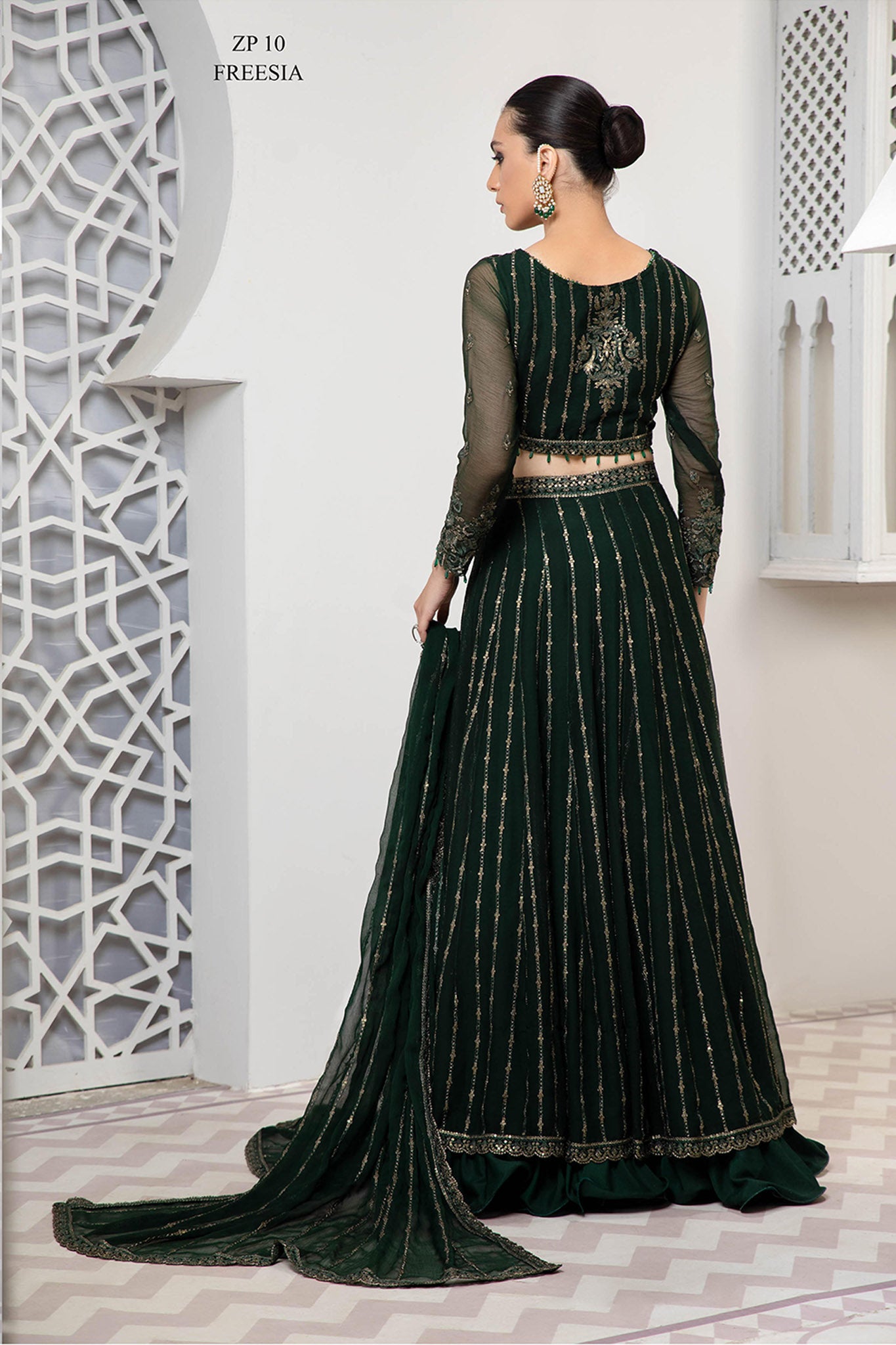 Preesia by Zarif Unstitched 3 Piece Luxury Formal Wear Collection'2022-ZP-10