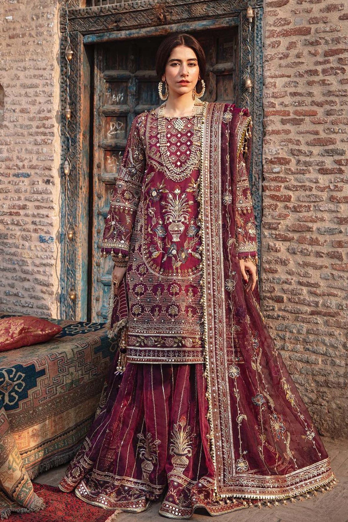 Zarlishe by MNR Unstitched 3 Piece Luxury Festive Vol-02 Collection'2022-ZWU22-15