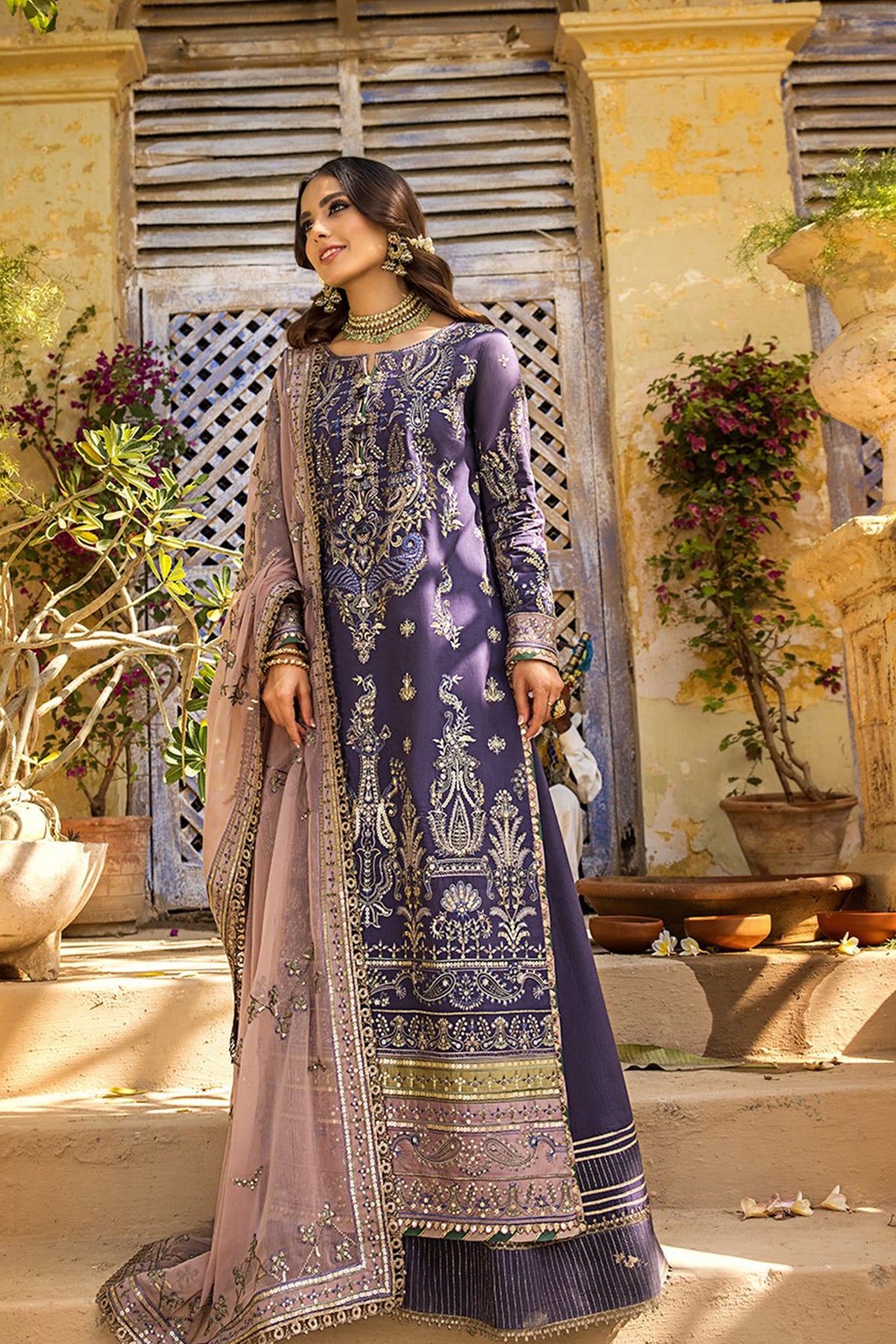 Asim Jofa Unstitched Luxury Eid Lawn Collection'2023-AJLR-16