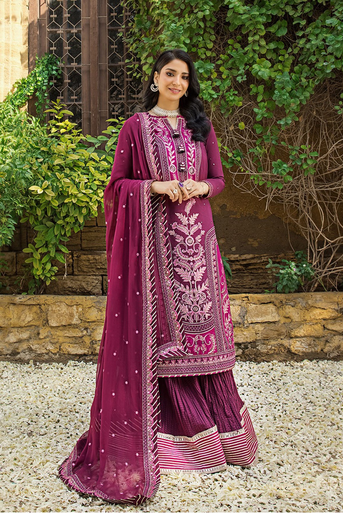 Asim Jofa Unstitched Luxury Eid Lawn Collection'2023-AJLR-21